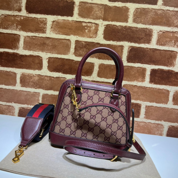 HOT SALE GUCCI Horsebit 1955 GG mini bag