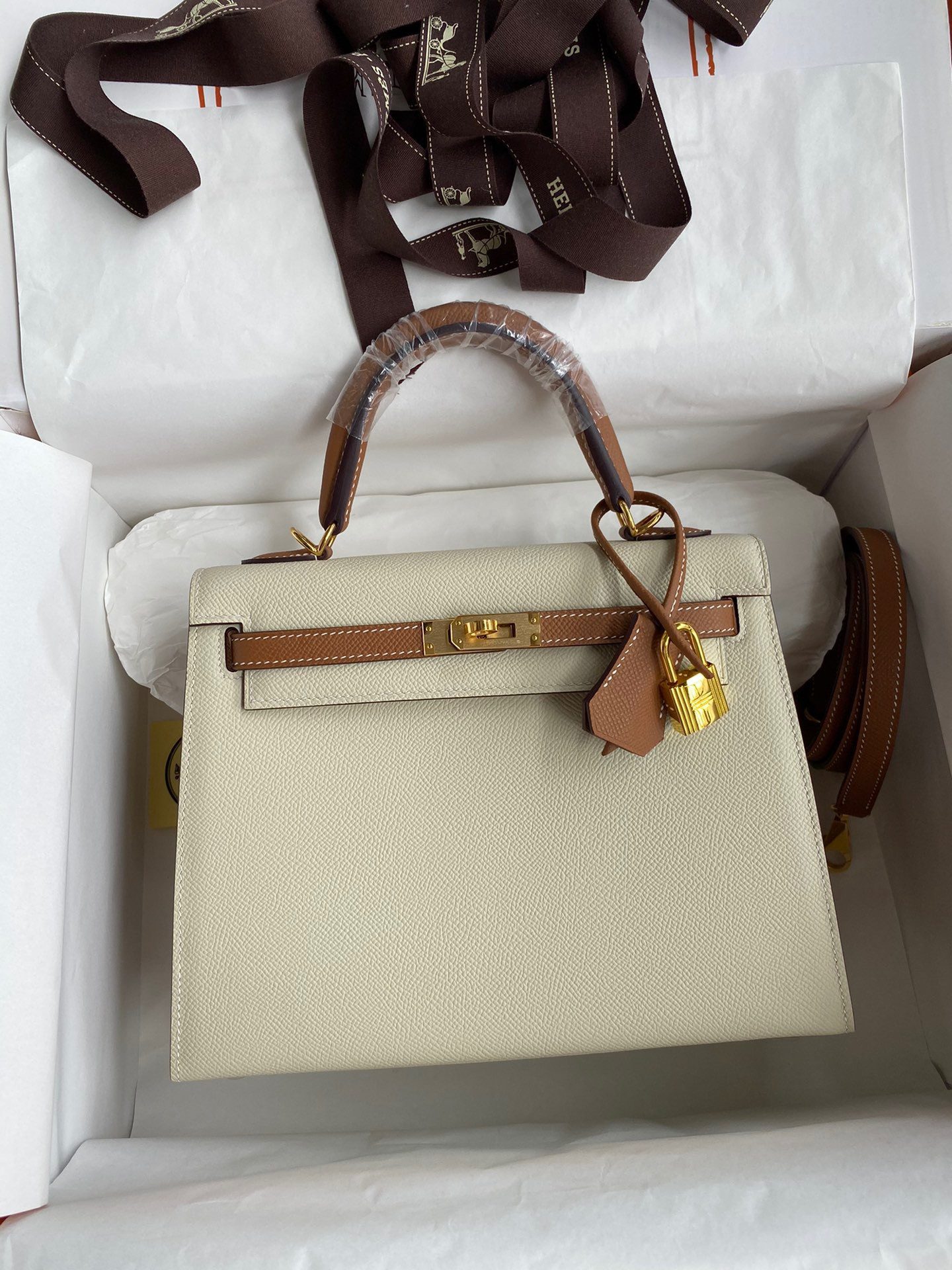 HOT SALE HERMES KELLY 25CM ALL HANDMADE