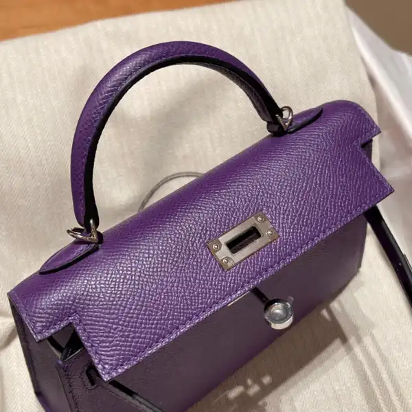 Bagsoffer HERMES KELLY MINI II ALL HANDMADE