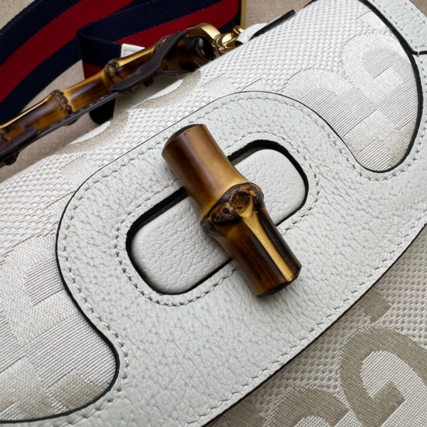 HOT SALE Gucci Small top handle bag with Bamboo