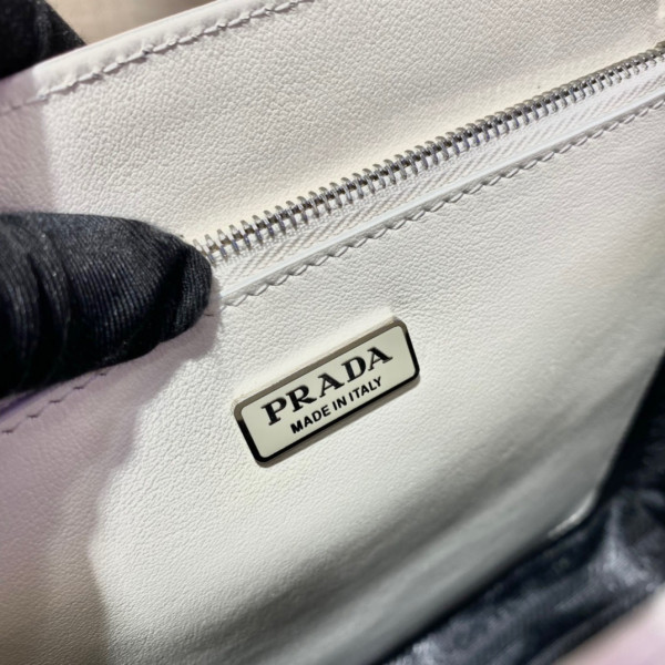 HOT SALE PRADA LARGE brushed leather tote