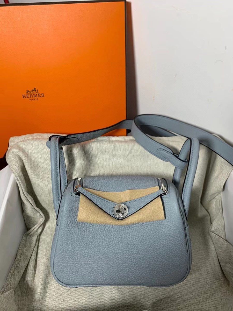 HOT SALE HERMES LINDY MINI HANDMADE