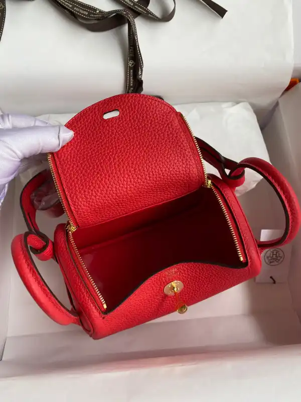 Yupoo bagsoffer HERMES LINDY MINI HANDMADE