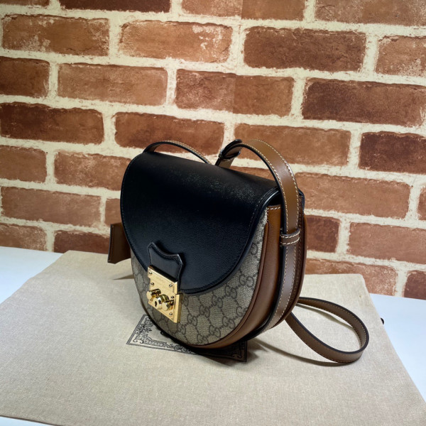 HOT SALE GUCCI Padlock small shoulder bag