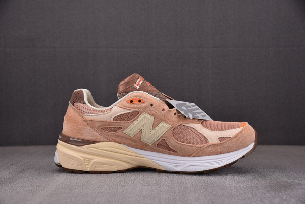 HOT SALE NEW BALANCE 990V3 "CREAM ORANGE" M990SZ3