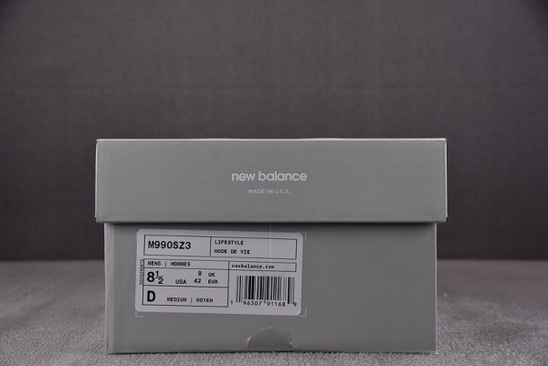 HOT SALE NEW BALANCE 990V3 "CREAM ORANGE" M990SZ3