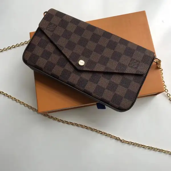 Rep Louis Vuitton Pochette Felicie Damier Bag N63032