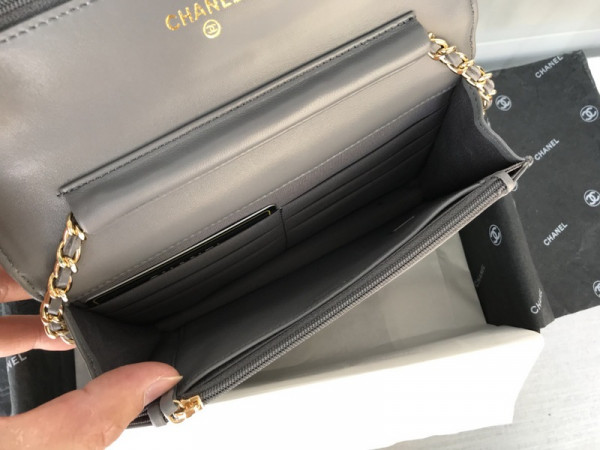 HOT SALE CL Flap Bag Lambskin With Gold   Silver Hardware