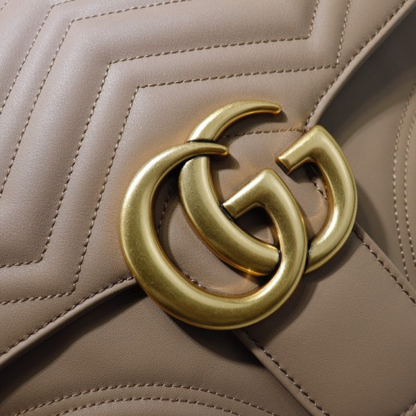 HOT SALE Gucci GG Marmont medium top handle bag