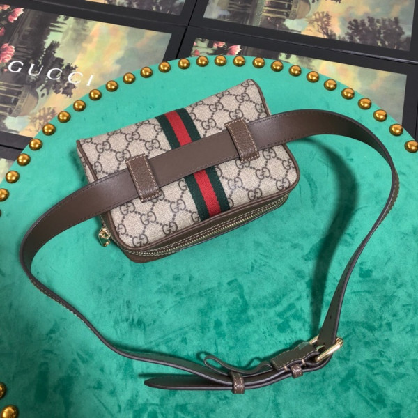 HOT SALE Gucci Ophidia GG small belt bag