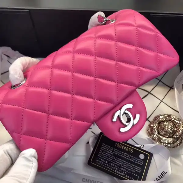 CHANEL Flap Bag Lambskin 20CM