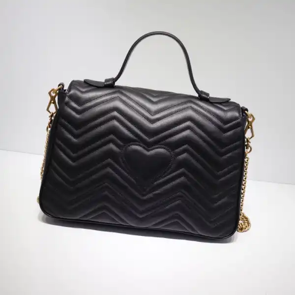 Cheap Gucci GG Marmont medium top handle bag