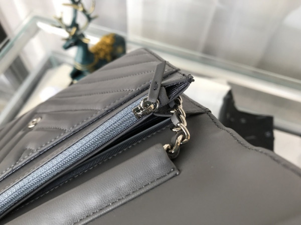 HOT SALE CL Flap Bag Lambskin With Gold   Silver Hardware