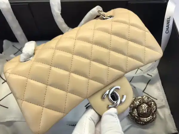 CHANEL Flap Bag Lambskin 20CM