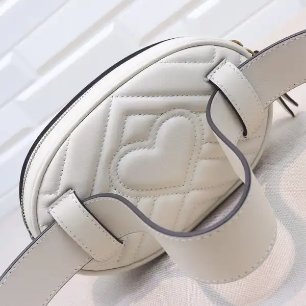 Gucci GG Marmont Matelassé Leather Belt Bag