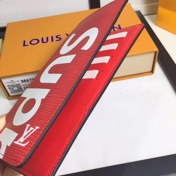 HOT SALE Louis Vuitton Supreme wallet