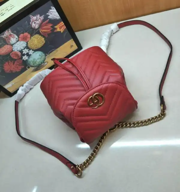 Gucci GG Marmont matelassé backpack 528129