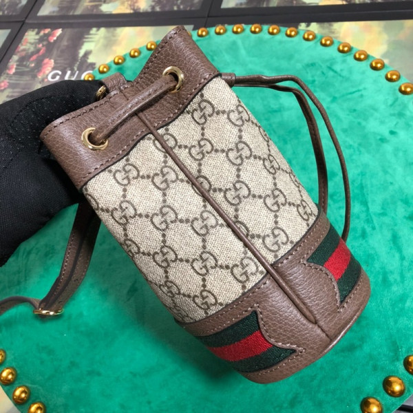 HOT SALE Gucci Ophidia GG bucket bag