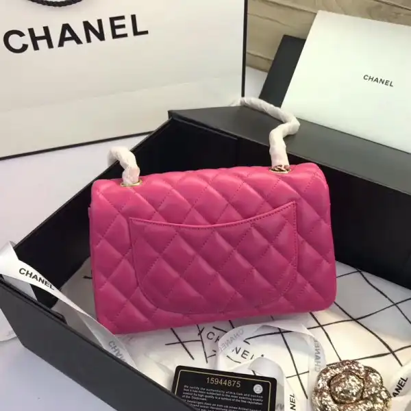 CHANEL Flap Bag Lambskin 20CM