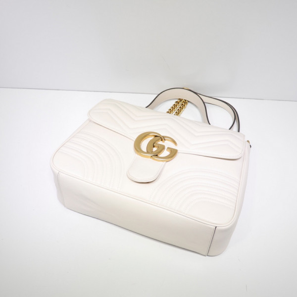 HOT SALE Gucci GG Marmont medium top handle bag