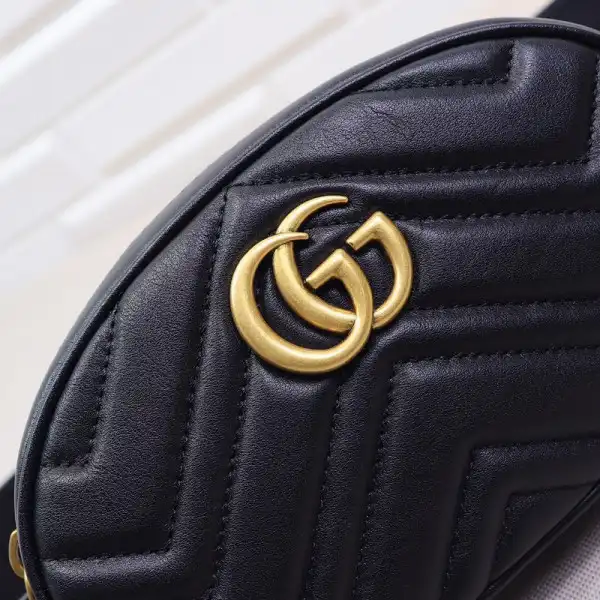 First bag ru Gucci GG Marmont Matelassé Leather Belt Bag