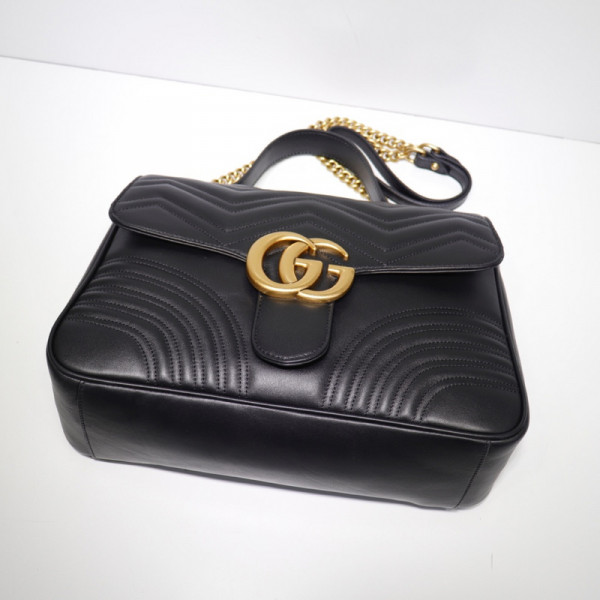 HOT SALE Gucci GG Marmont medium top handle bag