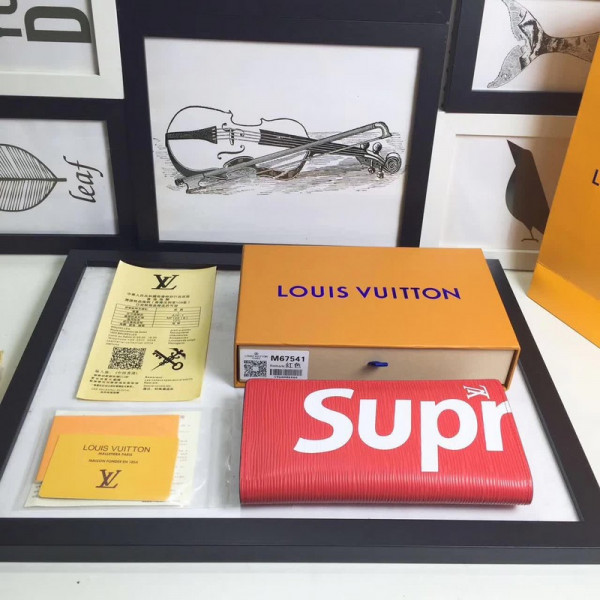 HOT SALE Louis Vuitton Supreme wallet