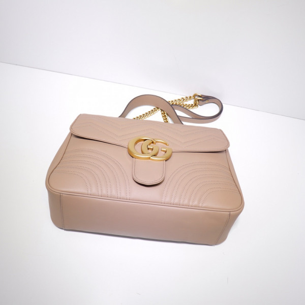 HOT SALE Gucci GG Marmont medium top handle bag