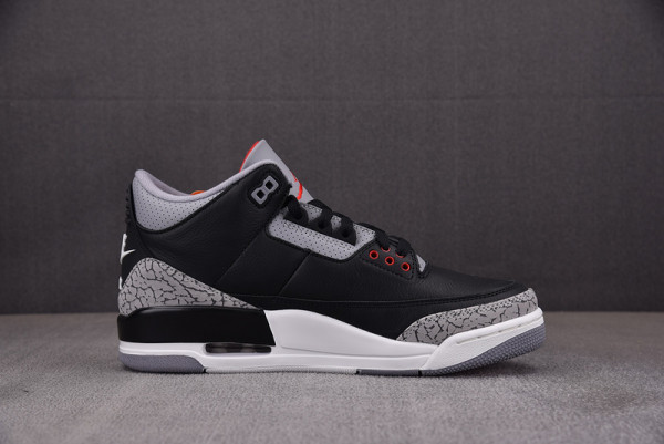 HOT SALE Air Jordan 3 Black Cement 2024 DN3707-010