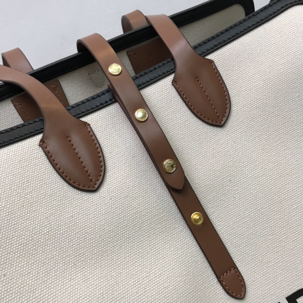 HOT SALE BURBERRY The Medium Soft Cotton Canvas Belt Bag