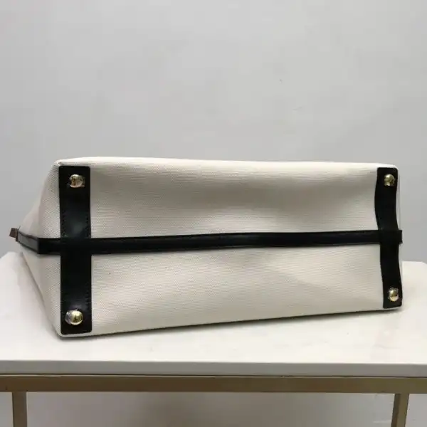 BURBERRY The Medium Soft Cotton Canvas Belt Bag