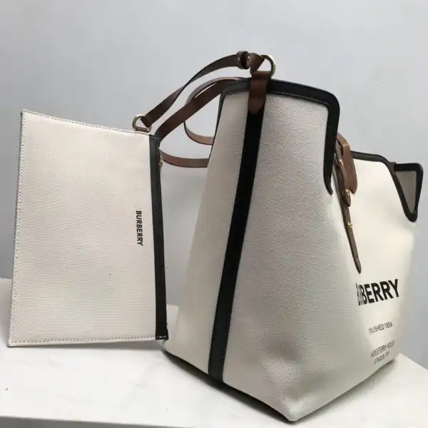 First bag ru BURBERRY The Medium Soft Cotton Canvas Belt Bag