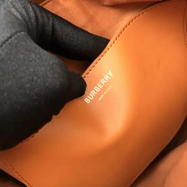 BURBERRY Medium Quilted Lambskin Lola Bucket Bag