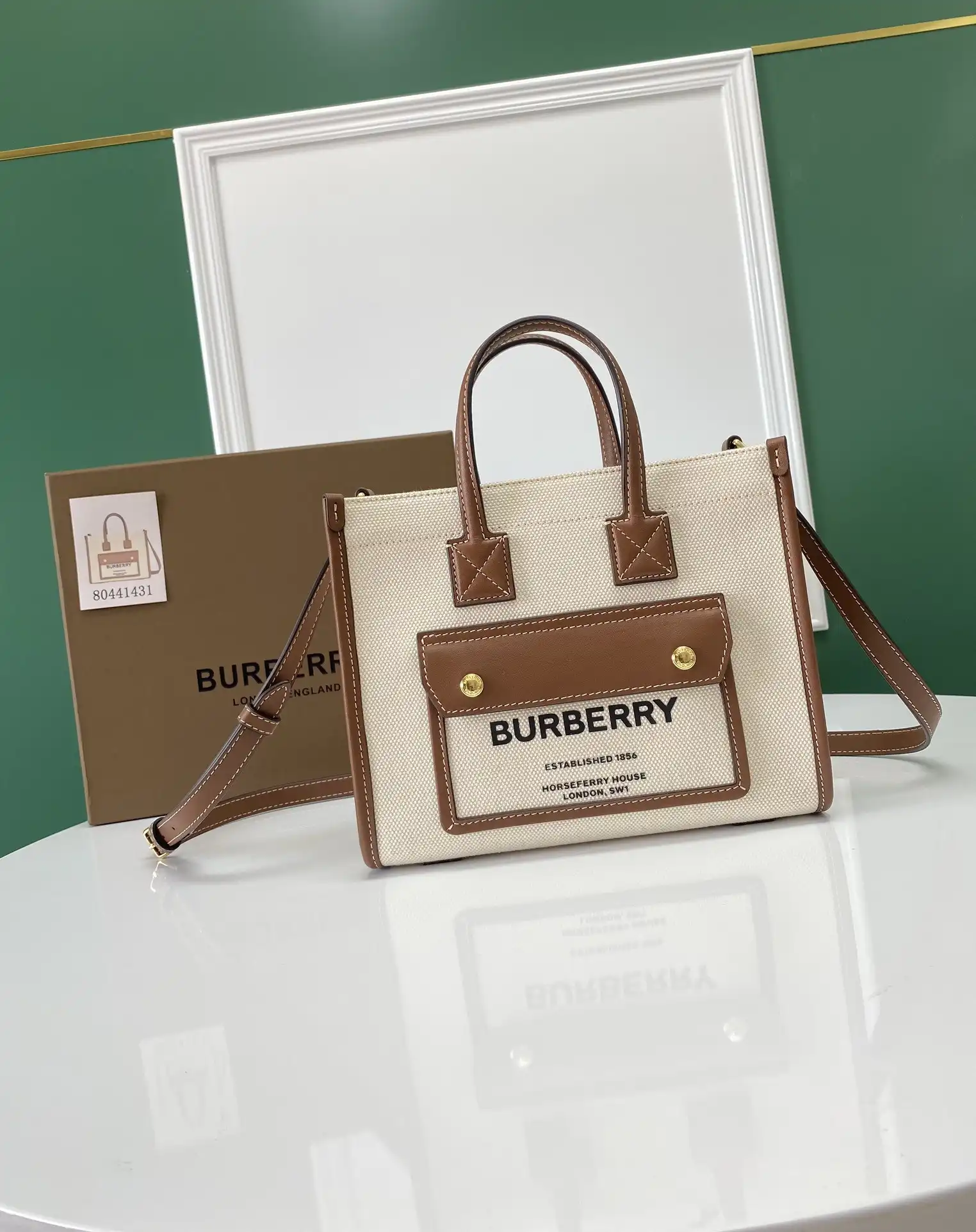 BURBERRY Mini Freya TOTE