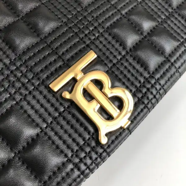 Frstbag ru BURBERRY Small Quilted Check Lambskin Lola Bag