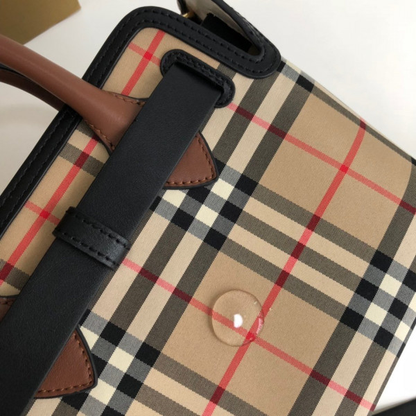 HOT SALE BURBERRY The Mini Vintage Check Triple Stud Belt Bag