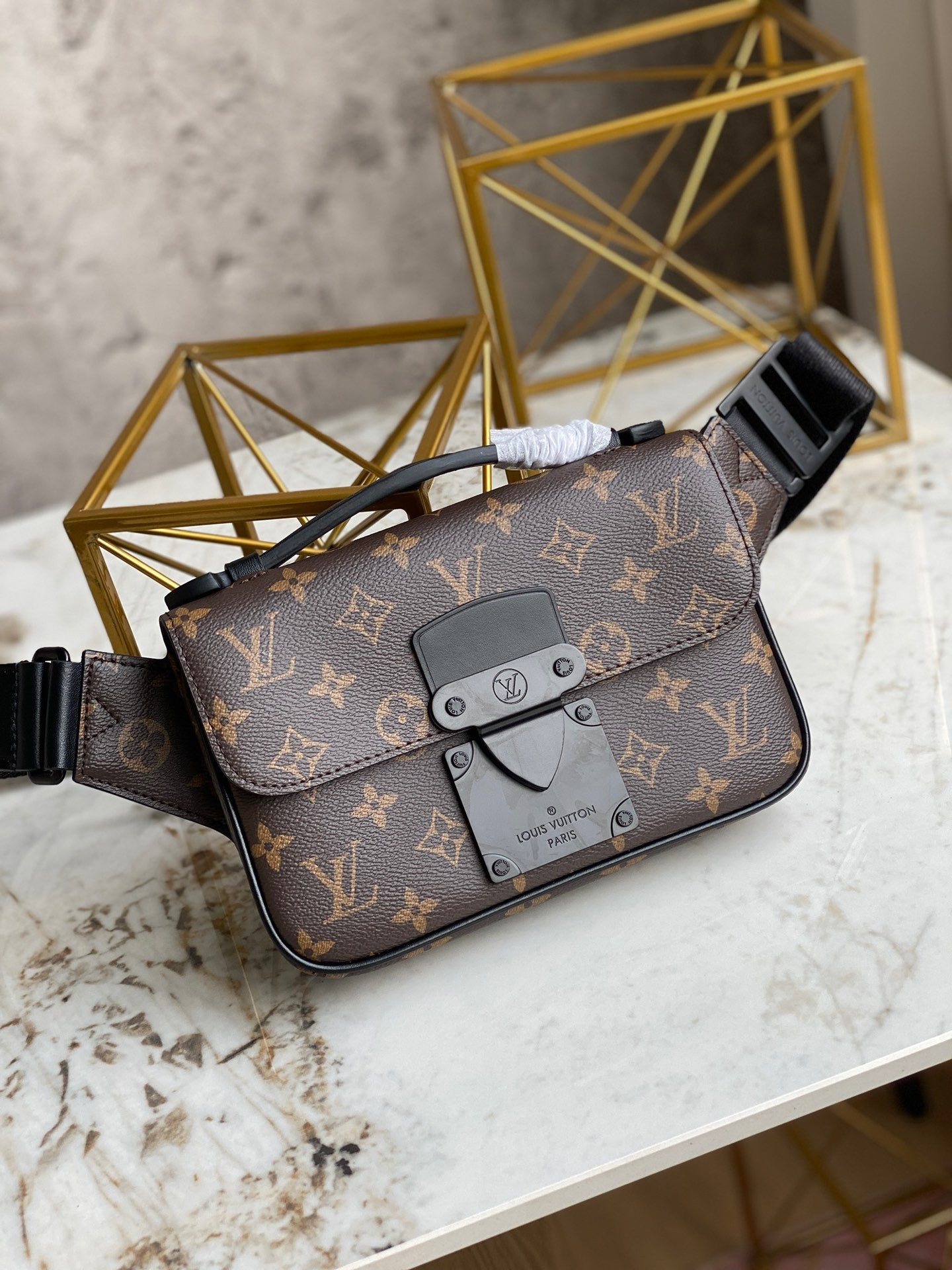 HOT SALE LOUIS VUITTON S LOCK SLING BAG