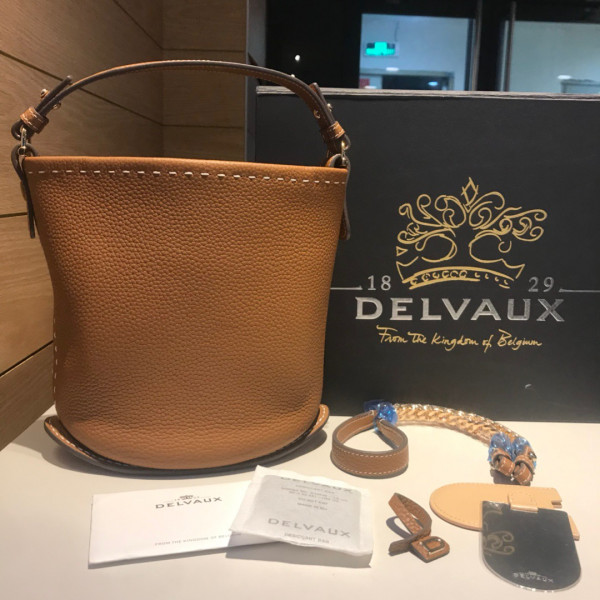 [FREE SHIPPING] DELVAUX Pin Mini Bucket