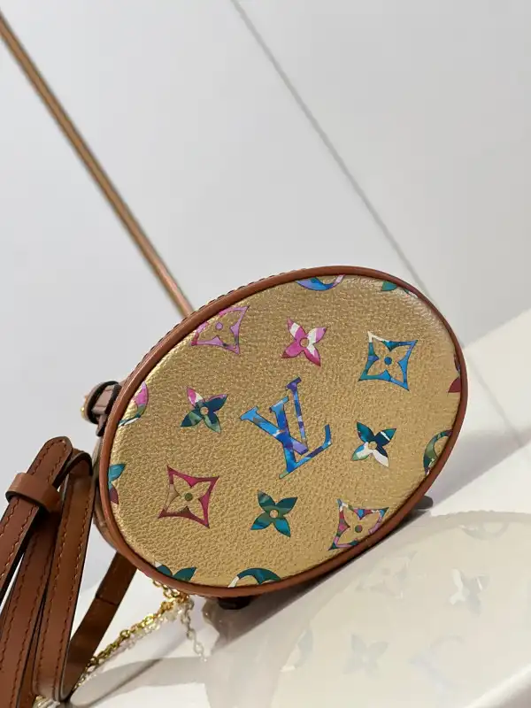 Aaa replica bags LOUIS VUITTON NANO BUCKET