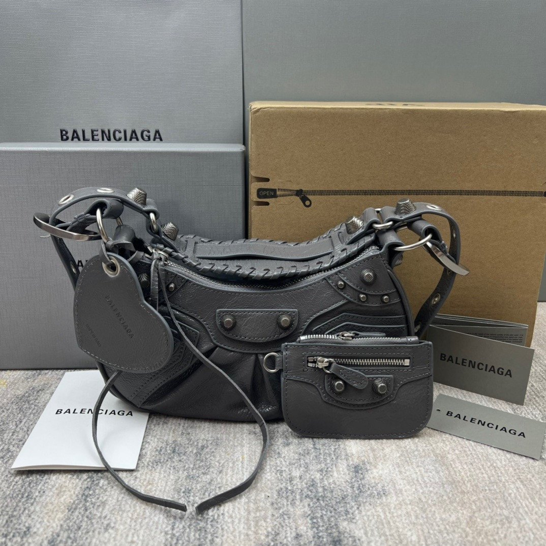 HOT SALE BALENCIAGA WOMEN'S LE CAGOLE XS SHOULDER BAG