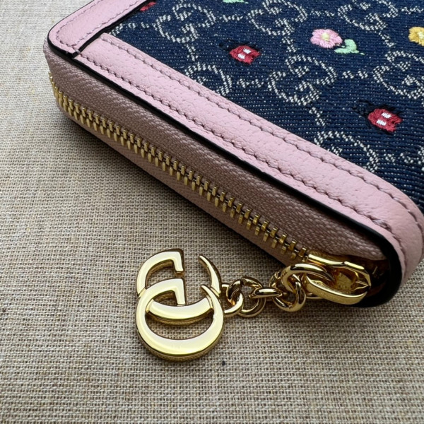 HOT SALE Gucci Ophidia GG zip around wallet