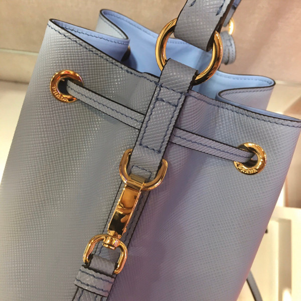 HOT SALE PRADA Saffiano Leather Bucket Bag