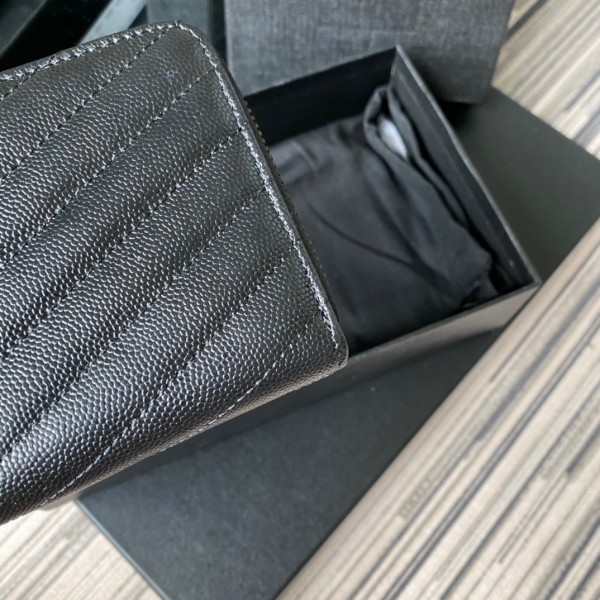 HOT SALE YSL MONOGRAM ZIPPY WALLET