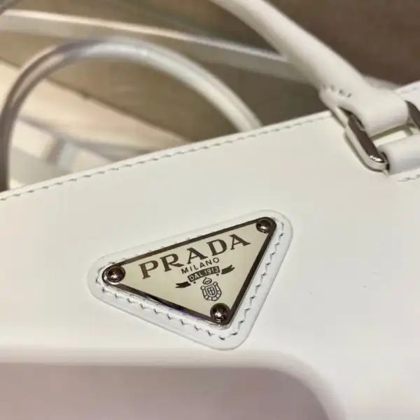 First bag ru PRADA LARGE brushed leather tote