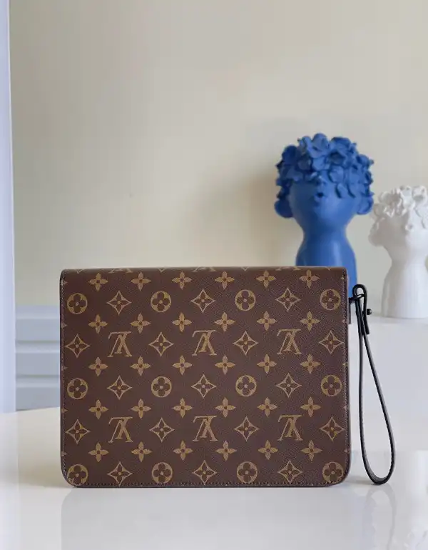 Aaa replica bags LOUIS VUITTON S LOCK A4 POUCH