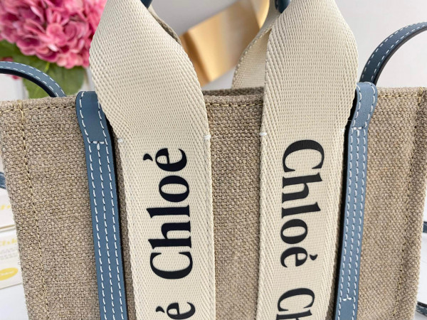 HOT SALE CHLOÉ woody nano tote