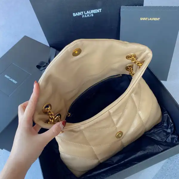 YSL PUFFER SMALL CHAIN BAG