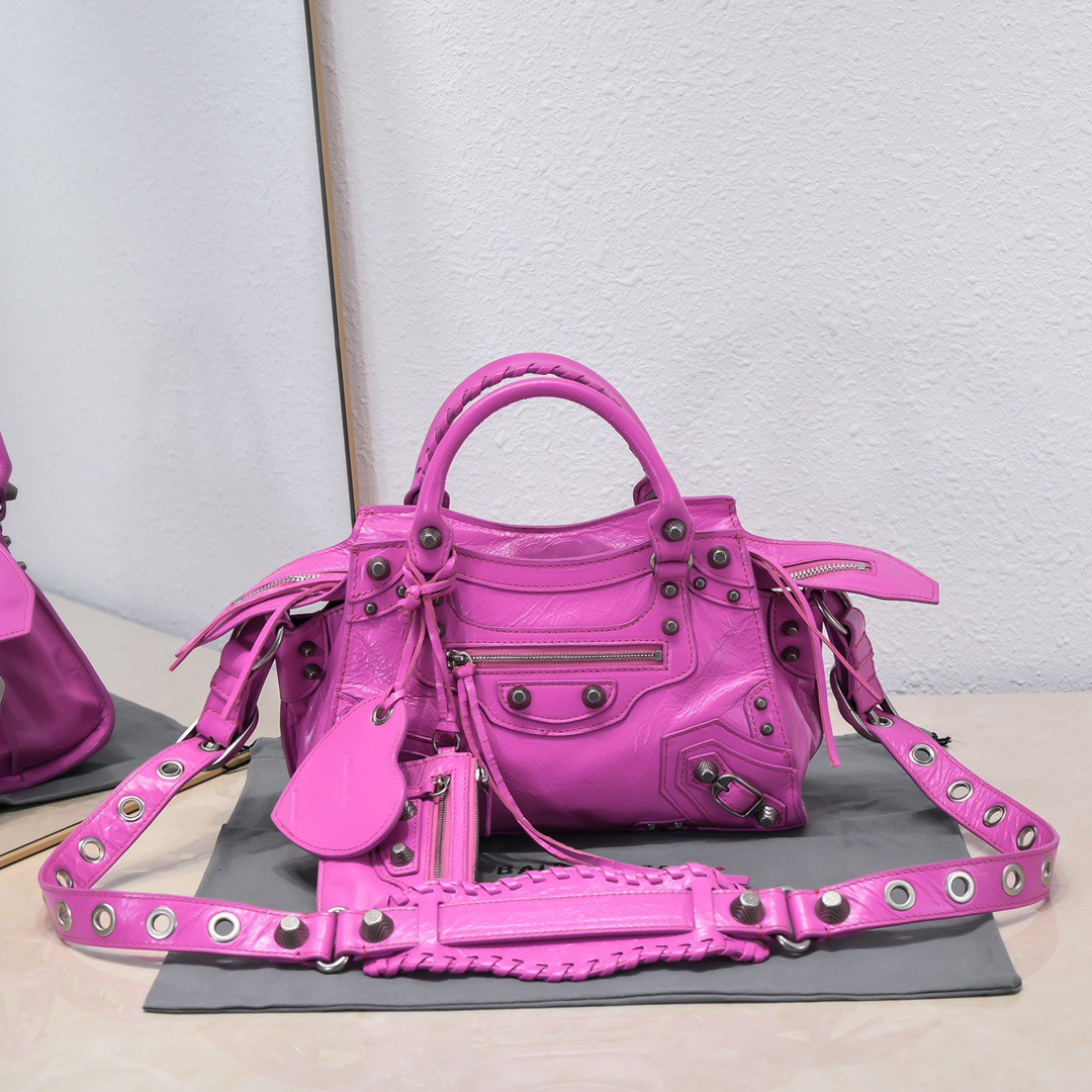 HOT SALE BALENCIAGA NEO CAGOLE XS HANDBAG