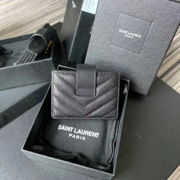 YSL MONOGRAM BUSINESS CARD CASE