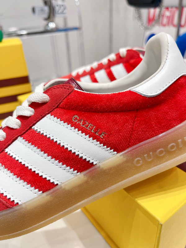 HOT SALE Adidas x Gucci women's Gazelle sneaker